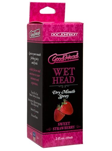 GoodHead Wet Head Dry Mouth Spray - Sweet Strawberry 2oz.-0