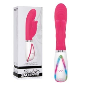 Silicone Rechargeable Disco Bunny Pink-6789
