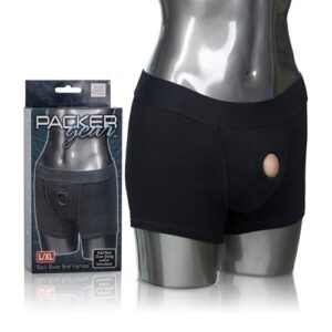 Packer Gear Black Boxer Harness – L/XL