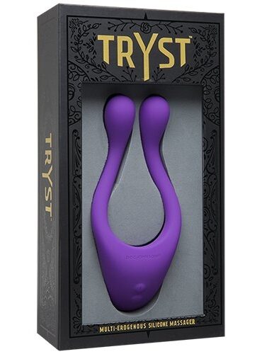 TRYST Multi Erogenous Zone Massager - Purple