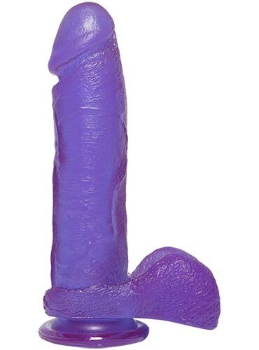 Ballsy Cock Crystal Purple Jellie2