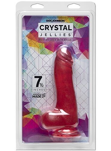 Crystal Jellies Master Cock with Balls