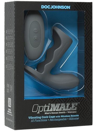 OptiMALE Vibrating Rechargeable Cock Cage