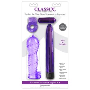 Classix – Ultimate Pleasure Couples Kit, Purple